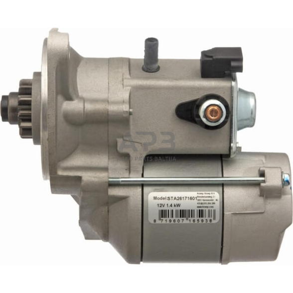 Starteris 12V, 1.4kW, 13-dantų STA26171601 Starteris 12V, 1.4kW, 13-dantų STA26171601