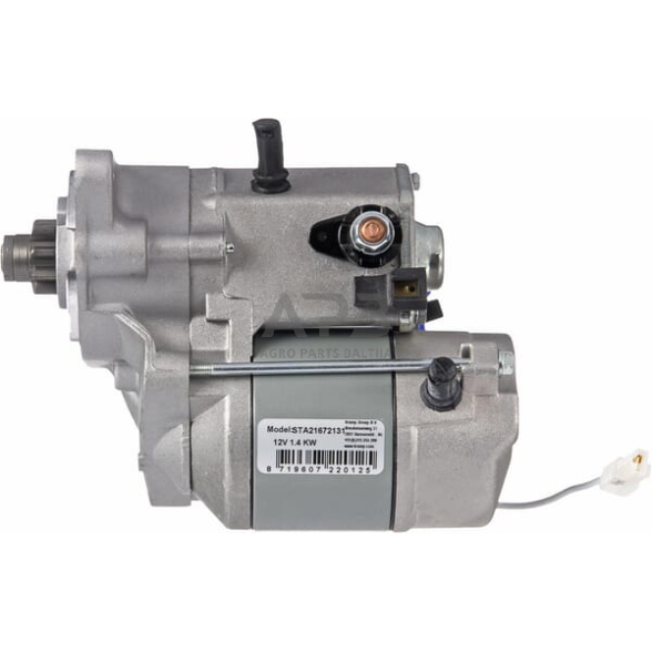 Starteris 12V, 1.4kW, 9-dantų STA21672131 Starteris 12V, 1.4kW, 9-dantų STA21672131