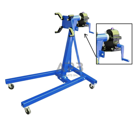 Stendas varikliui 907kg (2000LBS) su reduktoriumi Stendas varikliui 907kg (2000LBS) su reduktoriumi