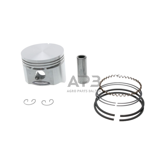 Stūmoklio komplektas BRIGGS & STRATTON išmatavimai cilindro mm 87,60 (remontinis +0,10) nuo 10AG iki 18A 391287, 394662, 394956, 499957, 393343 2