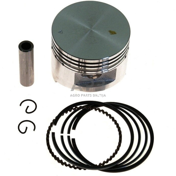 Stūmoklio komplektas HONDA G100 išmatavimai stūmoklio 52 mm (standartinis), 13101-ZM7-010, 13101ZM7010, 13101ZM7010C, 13101ZA8000C
