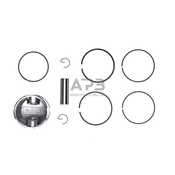 Stūmoklio komplektas HONDA GX140 išmatavimai stūmoklio 64 mm (standartinis), 13101-ZE1-000, 13101ZE1000, 13101ZE1000V 4
