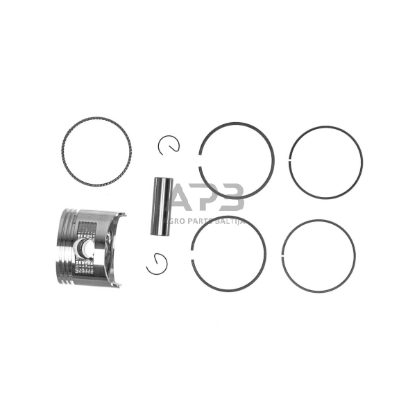 Stūmoklio komplektas HONDA GX160 išmatavimai stūmoklio 68 mm (+0,50 remontinis), 13103-ZF1-000, 13103ZF1000, 13103ZF1000C 3