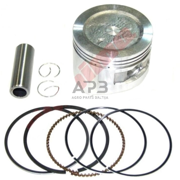 Stūmoklio komplektas HONDA GX200 išmatavimai stūmoklio 68 mm (standartinis), 13101-ZL0-010, 13101ZL0010, 13101ZL0010V