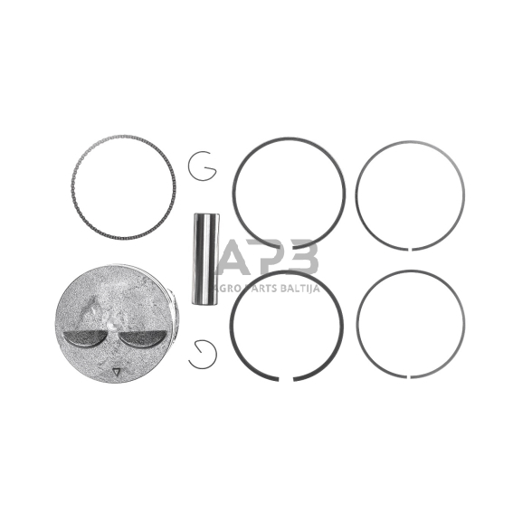 Stūmoklio komplektas Honda GX240, išmatavimai cilindro mm 73 kaištis 18 x 59,4 mm 3 Stūmoklio komplektas Honda GX240, išmatavimai cilindro mm 73 kaištis 18 x 59,4 mm 3