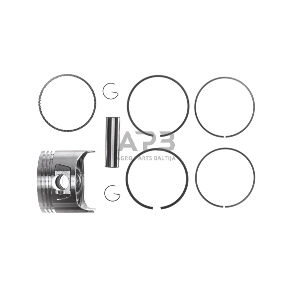 Stūmoklio komplektas Honda GX240, išmatavimai cilindro mm 73 kaištis 18 x 59,4 mm 4 Stūmoklio komplektas Honda GX240, išmatavimai cilindro mm 73 kaištis 18 x 59,4 mm 4