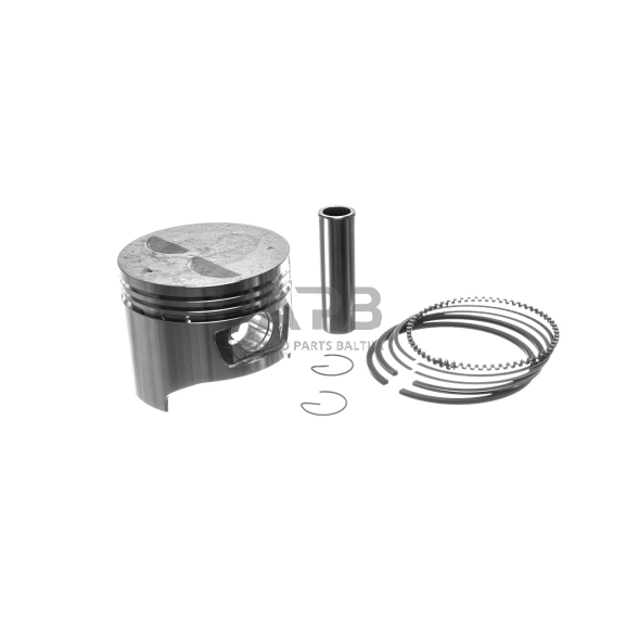 Stūmoklio komplektas Honda GX240 išmatavimai cilindro mm 73 (remontinis 0,50) kaištis 18 x 59,4 mm 1