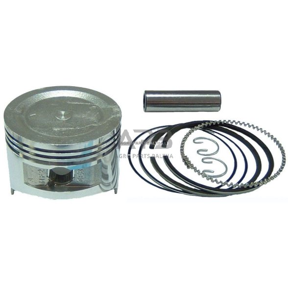 Stūmoklio komplektas Honda GX270 išmatavimai cilindro mm 77 (remontinis 0,50) antriniai išmatavimai, kaištis 18 x 60 mm Stūmoklio komplektas Honda GX270 išmatavimai cilindro mm 77 (remontinis 0,50) antriniai išmatavimai, kaištis 18 x 60 mm