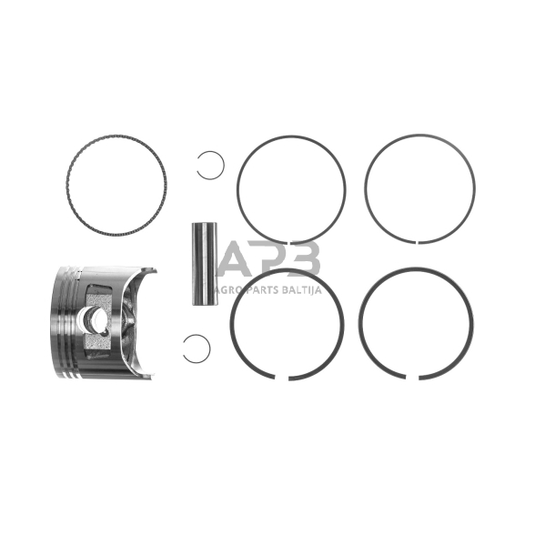 Stūmoklio komplektas Honda GX340 išmatavimai cilindro mm 82 (remontinis 0,25) kaištis mm 20 x 61,4 4