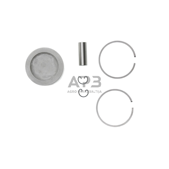 Stūmoklio komplektas Husqvarna 323, išmatavimai stūmoklio 34 mm. 537 01 32-75, 5370132-75, 537013275, 537 37 65-04, 5373765-04, 537376504, 537 40 59-02, 5374059-02, 537405902 3