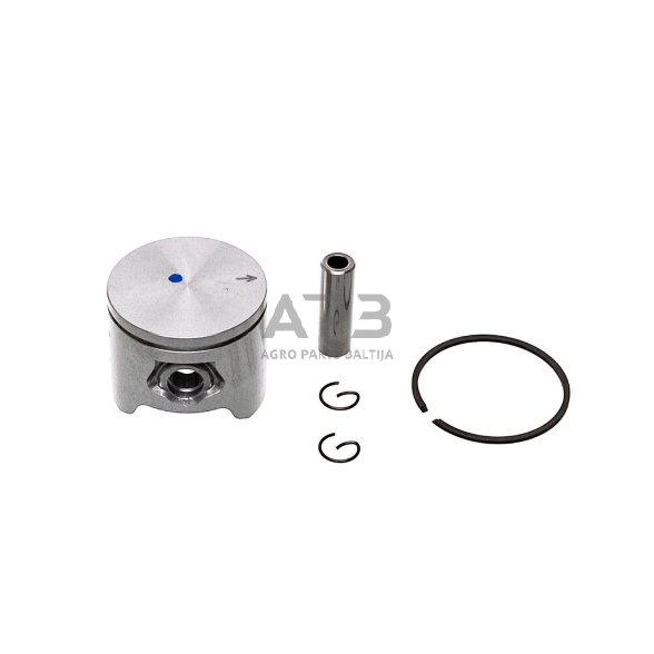 Stūmoklio komplektas Husqvarna 350, išmatavimai stūmoklio 44 mm. 503 89 96-71, 5038996-71, 503899671, 503 89 96-03, 5038996-03, 503899603, 503 89 96-01, 5038996-01, 503899601 1