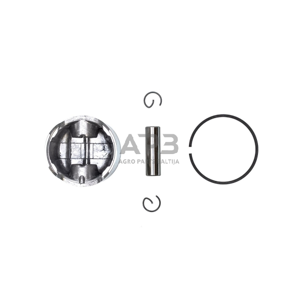 Stūmoklio komplektas Husqvarna 351, išmatavimai stūmoklio 44 mm. 503 89 96-71, 5038996-71, 503899671, 503 89 96-03, 5038996-03, 503899603, 503 89 96-01, 5038996-01, 503899601 4
