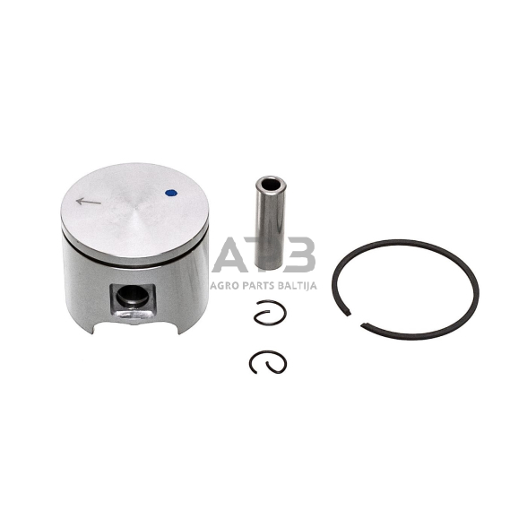 Stūmoklio komplektas Husqvarna 51, išmatavimai stūmoklio 46mm. 503 60 81-71, 5036081-71, 503608171, 503 60 81-01, 5036081-01, 503608101, HU503 60 81-71, 503 60 81-73, 5036081-73, 503608173, HU5036081-71, HU503608171, HU503 68 171 HU503681-71, HU50368171 1