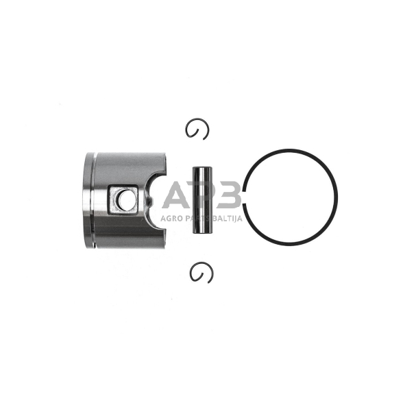 Stūmoklio komplektas Husqvarna 55 Rancher, išmatavimai stūmoklio 46mm. 503 60 81-71, 5036081-71, 503608171, 503 60 81-01, 5036081-01, 503608101, HU503 60 81-71, 503 60 81-73, 5036081-73, 503608173, HU5036081-71, HU503608171, HU503 68 171 HU503681-71 3