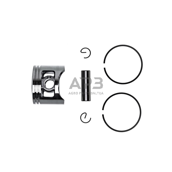 Stūmoklio komplektas kiniškiems pjūklams 52cc 45 mm 3