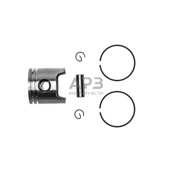 Stūmoklio komplektas krūmapjovėms STIHL FS38, FS45, FS45C, FS45L, FS46, FS46C, FS55, FS55C, FS55R, FS55RC, FS55T, FC55, MM55, MM55C, BG45, BG46, BG55, BG65, BG85, BR45C SH55, SH85, HL45, BT45 34 mm 4140 030 2000, 41400302000 3