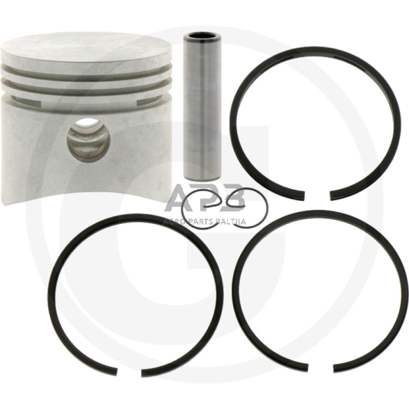 Stūmoklio komplektas TECUMSEH, išmatavimai cilindro mm 88,00 (standartinis) 34511, 32238B Stūmoklio komplektas TECUMSEH, išmatavimai cilindro mm 88,00 (standartinis) 34511, 32238B