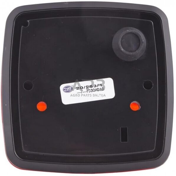 Stabdžių žibintas kvadratas, 12/24V, raudona, 84x51x84mm, Hella 2SB003014151 3 Stabdžių žibintas kvadratas, 12/24V, raudona, 84x51x84mm, Hella 2SB003014151 3