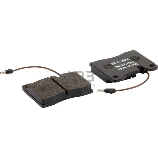 Stabdžių kaladėlių komplektas Zetor 935023