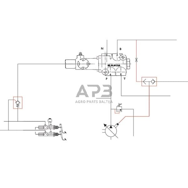 Stabdžių vožtuvas Safim BV201128MN12 6