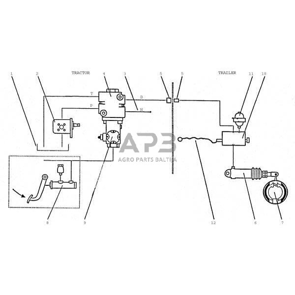 Stabdžių vožtuvas Safim BV201128MN20 5 Stabdžių vožtuvas Safim BV201128MN20 5