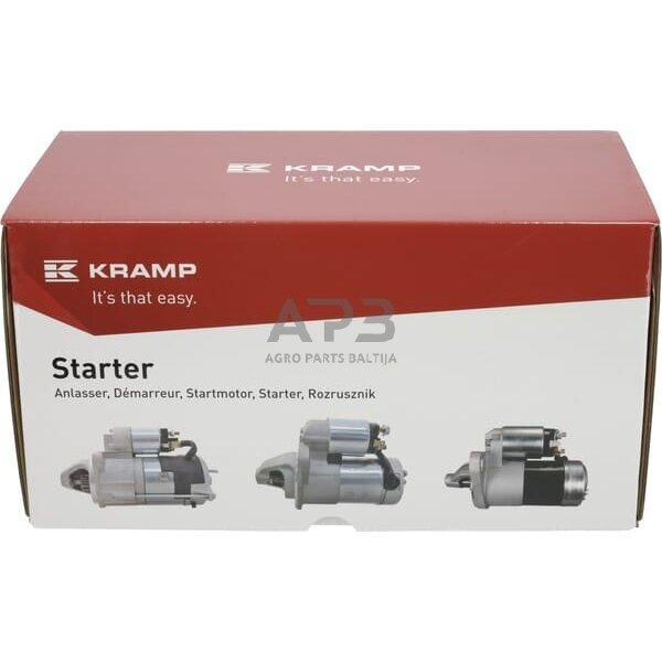 Starteris 12V, 3.4kW, 10-dantų STA26171731 4