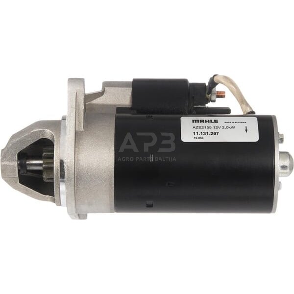 Starteris Mahle 12V, 2.0kW, 9 dantų MS86 Starteris Mahle 12V, 2.0kW, 9 dantų MS86