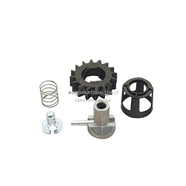 Starterio bendeksas Briggs & Stratton varikliams naujo tipo, krumpliaratis su 16 dantų 495877, 696539, 490467, 696540 Starterio bendeksas Briggs & Stratton varikliams naujo tipo, krumpliaratis su 16 dantų 495877, 696539, 490467, 696540