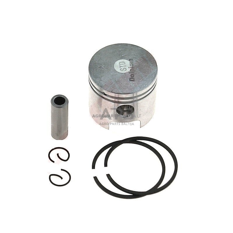 Stūmoklio komplektas kinietiškoms žoliapjovėms, išmatavimai cilindro mm 39,8 Stūmoklio komplektas kinietiškoms žoliapjovėms, išmatavimai cilindro mm 39,8