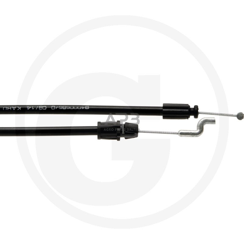 Stabdžio trosas Castel Garden 975,00 x 1245,00 mm, 181000686/0, 1810006860, 81000686/0, 810006860, 84207104/1, 842071041, 1111-2968-05, 1111286805 Stabdžio trosas Castel Garden 975,00 x 1245,00 mm, 181000686/0, 1810006860, 81000686/0, 810006860, 84207104/1, 842071041, 1111-2968-05, 1111286805