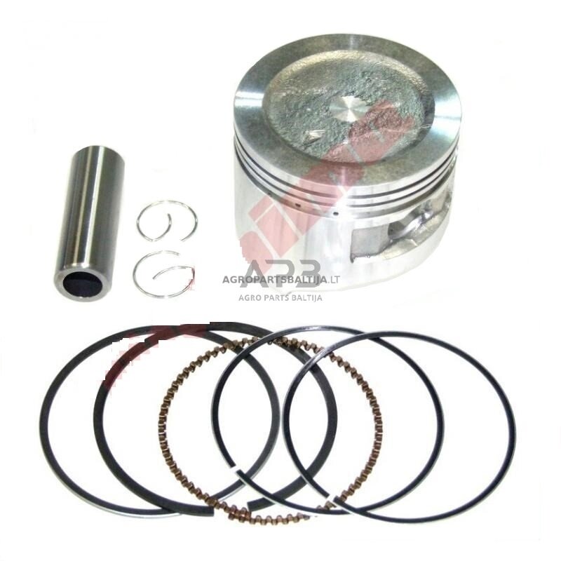 Stūmoklio komplektas Honda, išmatavimai cilindro mm 60, modeliams: GX120 Stūmoklio komplektas Honda, išmatavimai cilindro mm 60, modeliams: GX120