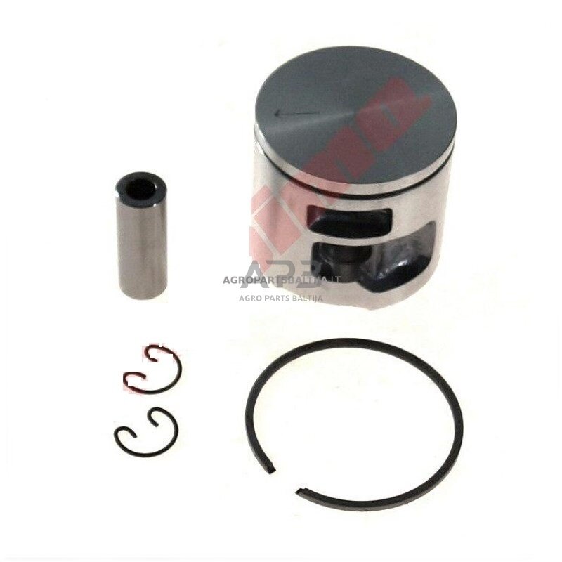 Stūmoklio komplektas Husqvarna 455, išmatavimai stūmoklio 47 mm. 537 29 30-02, 5372930-02, 537293002 Stūmoklio komplektas Husqvarna 455, išmatavimai stūmoklio 47 mm. 537 29 30-02, 5372930-02, 537293002