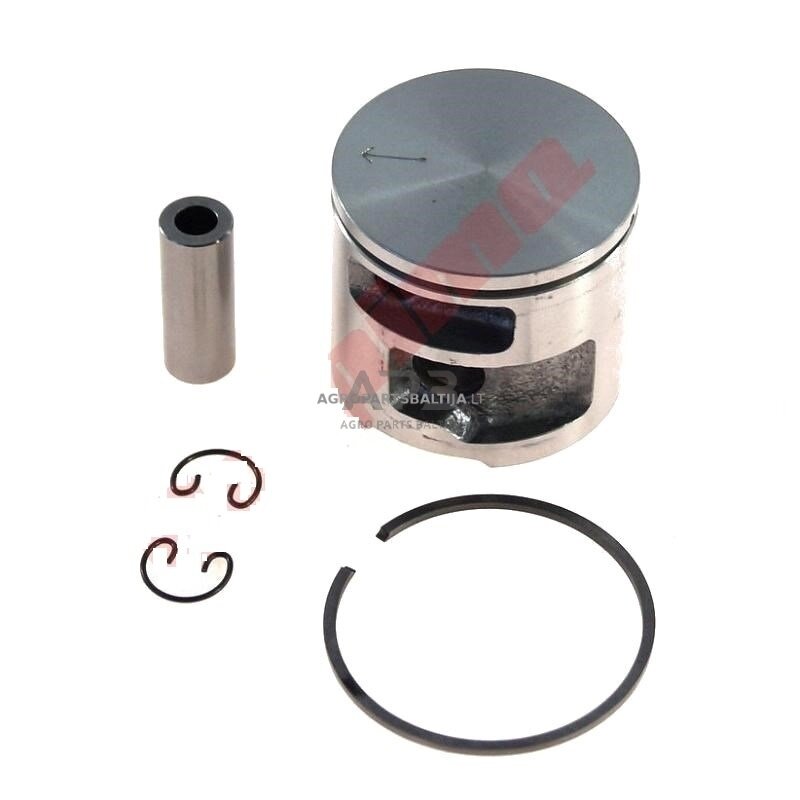 Stūmoklio komplektas Husqvarna 460, išmatavimai stūmoklio mm 49. 537 40 13-02, 5374013-02, 537401302 Stūmoklio komplektas Husqvarna 460, išmatavimai stūmoklio mm 49. 537 40 13-02, 5374013-02, 537401302