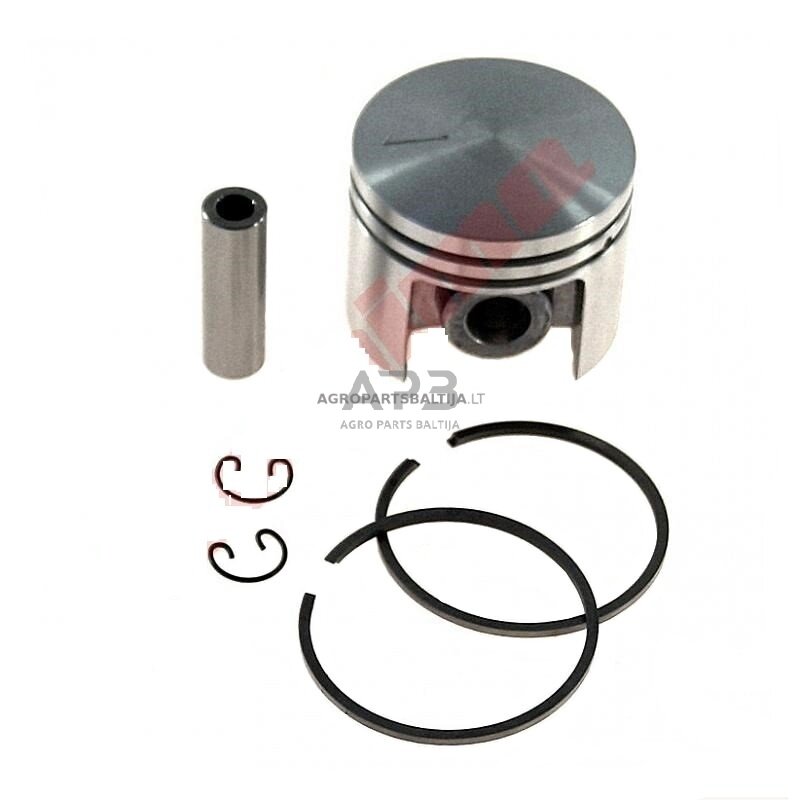 Stūmoklio komplektas Oleomac, išmatavimai cilindro mm 44, modeliams: 946 Stūmoklio komplektas Oleomac, išmatavimai cilindro mm 44, modeliams: 946