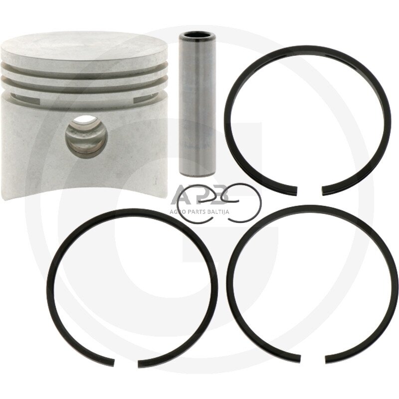 Stūmoklio komplektas TECUMSEH, išmatavimai cilindro mm 88,00 (standartinis) 34511, 32238B Stūmoklio komplektas TECUMSEH, išmatavimai cilindro mm 88,00 (standartinis) 34511, 32238B