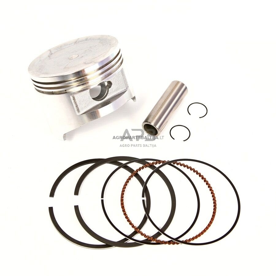 Stūmoklio komplektas Honda, išmatavimai cilindro mm 64 ( standartinis ), modeliams: GX140, GX160. Stūmoklio komplektas Honda, išmatavimai cilindro mm 64 ( standartinis ), modeliams: GX140, GX160.