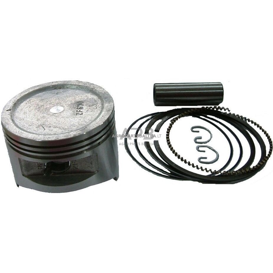 Stūmoklio komplektas Honda GX390 išmatavimai cilindro mm 88 (remontinis 0,25) pirminiai išmatavimai, kaištis mm 20 x 61,4