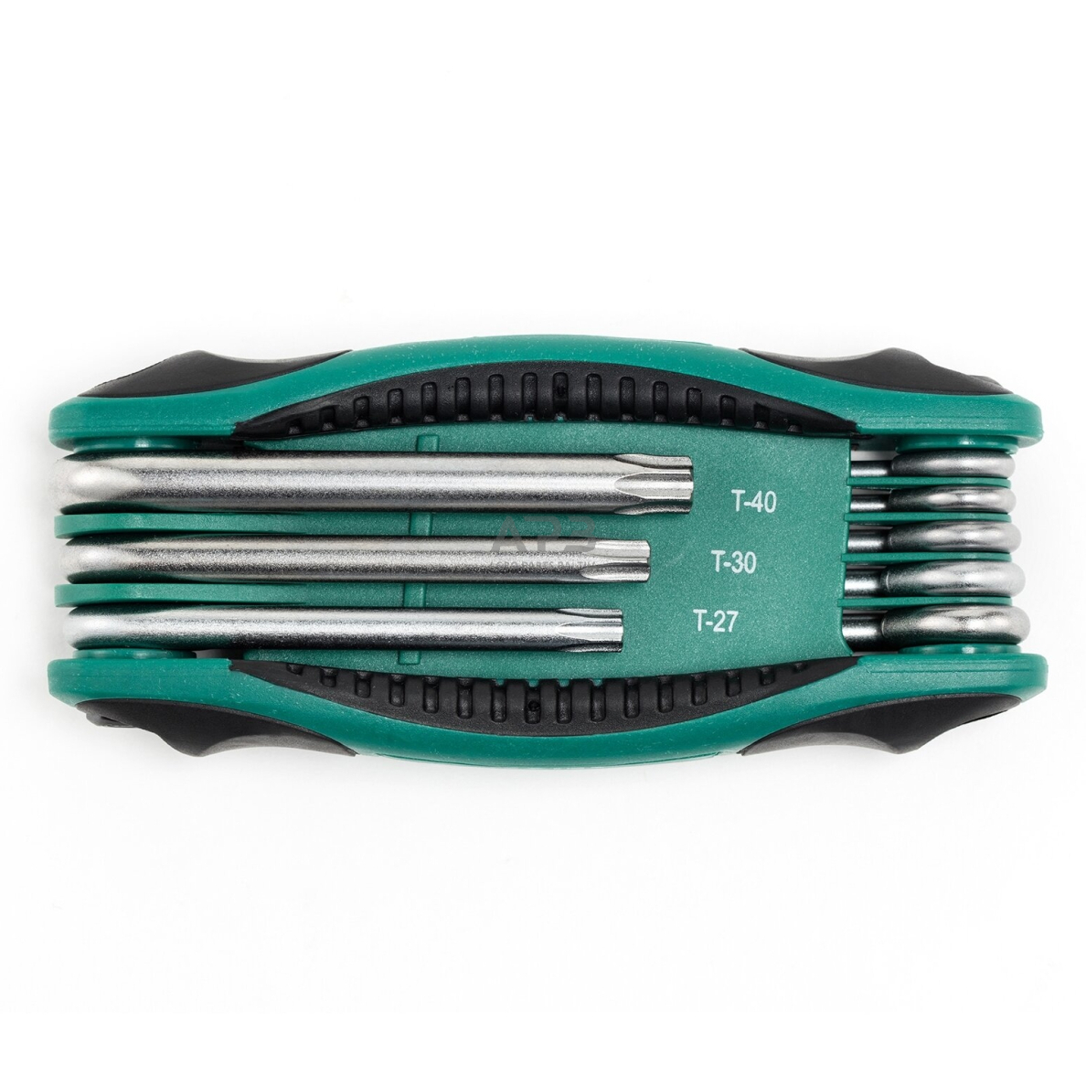 Sulankstomų TORX raktų rinkinys 8vnt. (TT9-T40) su kiauryme 1