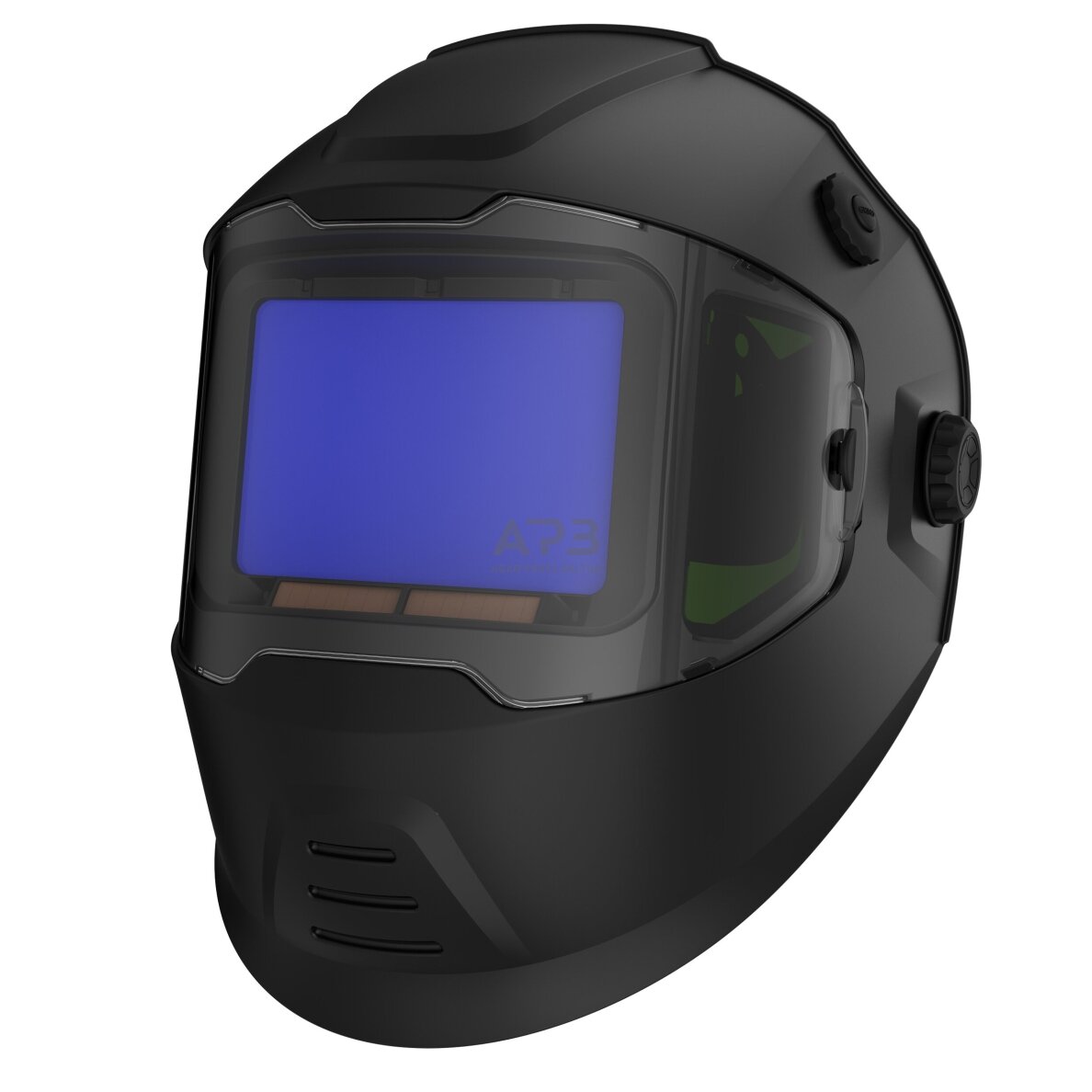 Suvirintojo skydelis LED su automatiniu filtru X2