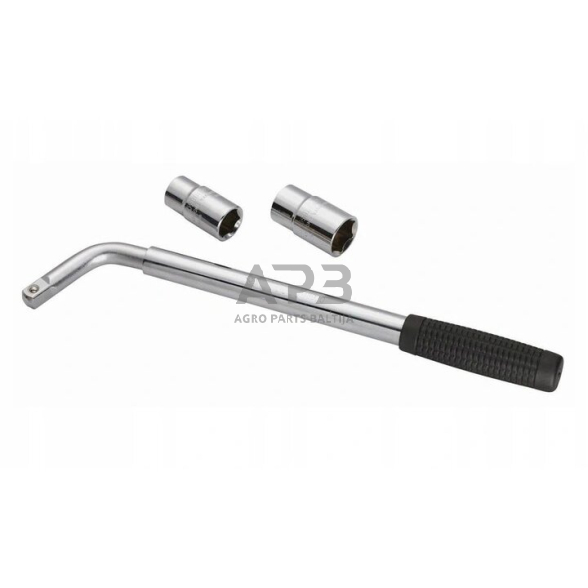 Suktuko su ištraukiama rankena rinkinys 1/2" 3vnt. 1 Suktuko su ištraukiama rankena rinkinys 1/2" 3vnt. 1