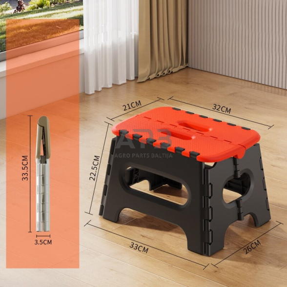 Sulankstoma kėdutė 210x320x225mm (plastikinė) 150kg 1