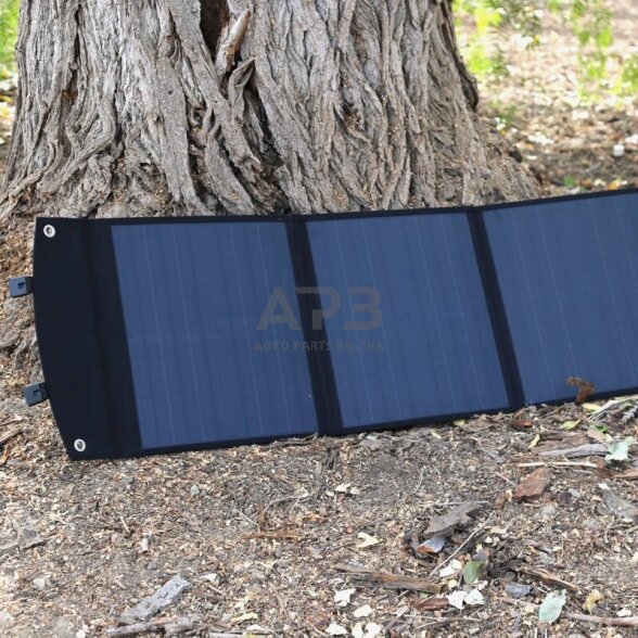 Sulankstoma saulės panelė 200W su XT60 4in1 kabeliu 2
