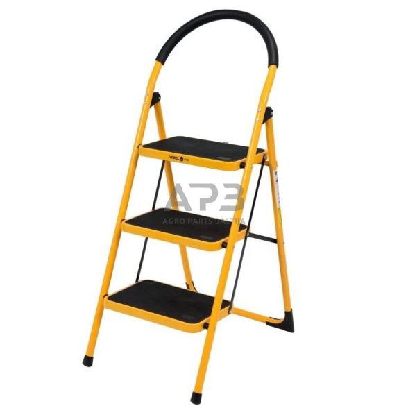 Sulankstomos kopėčios 3-pakopų 150kg