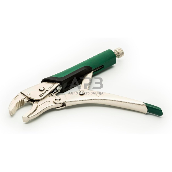 Suspaudimo replės 175mm išlenktos 3 Suspaudimo replės 175mm išlenktos 3