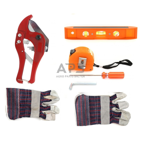 Suvirinimo aparatas termoplasto vamzdžiams (PVC) 2900W 6