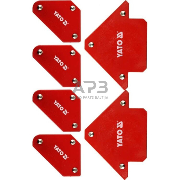 Suvirinimo kampų magnetinių rinkinys (6vnt)(45°-90°-135°) Suvirinimo kampų magnetinių rinkinys (6vnt)(45°-90°-135°)