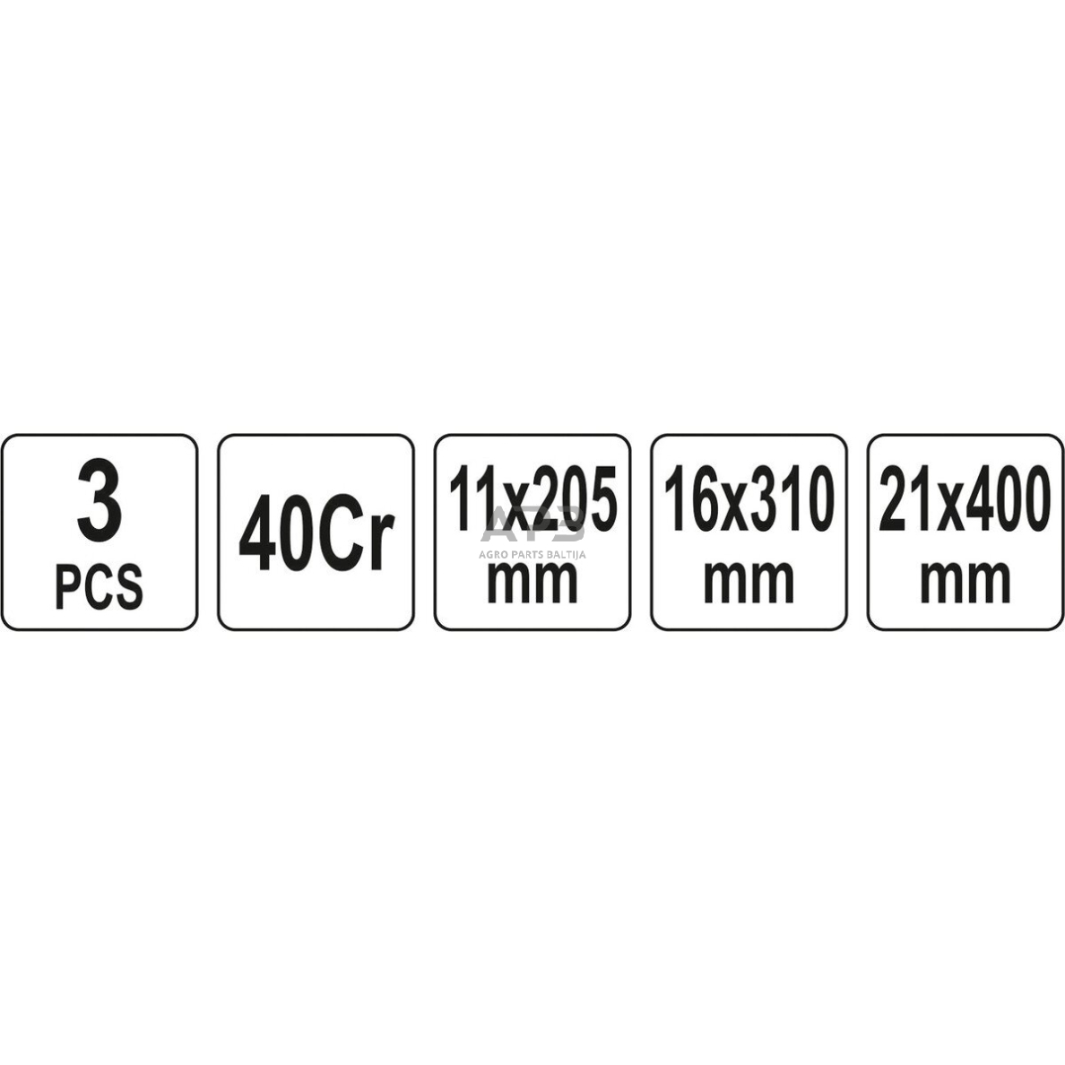 Svirčių rinkinys kėbulo remontui 3vnt. 3 Svirčių rinkinys kėbulo remontui 3vnt. 3