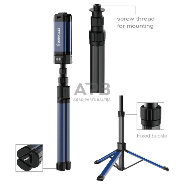 Šviestuvas COB (18W) su trikoju (įkraunamas) 2 Šviestuvas COB (18W) su trikoju (įkraunamas) 2