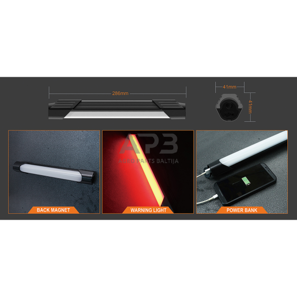 Šviestuvas darbui COB (įkraunamas) 3 Šviestuvas darbui COB (įkraunamas) 3