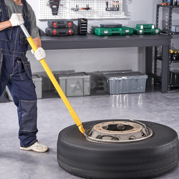 Svirtis padangų montavimui su spyruokle sunkvežimiams 1200mm 3 Svirtis padangų montavimui su spyruokle sunkvežimiams 1200mm 3